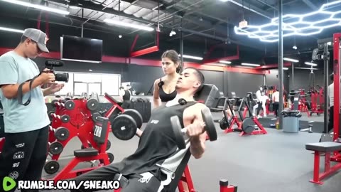 SNEAKO & Sara Saffari Gym Date