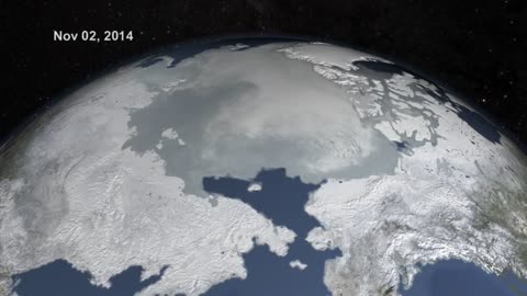 Arctic sea ice sets new record winter low