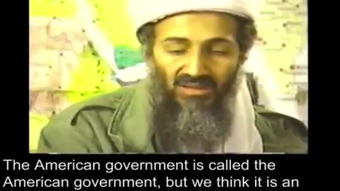 OSAMA BIN LADEN ABOUT TALMUDIC JEWS - Even a PsyOP told you the truth but you couldnt listen!