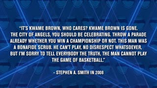 Stephen A Smith Regrets Kwame Brown Diss! "Wish I Could Do That Over." Did His Rant Cross the Line?!
