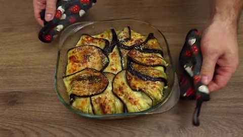 Eggplant lasagna. Delicious and filling dinner