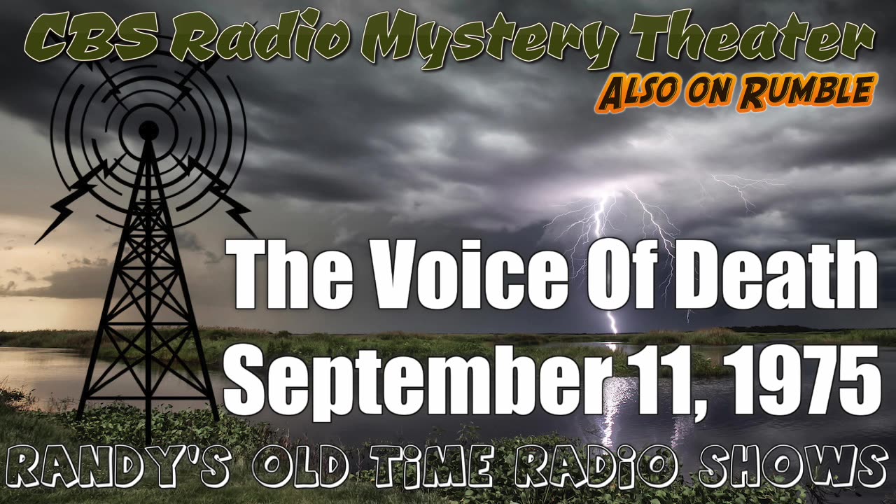 75-09-11 CBS Radio Mystery Theater The Voice Of Death