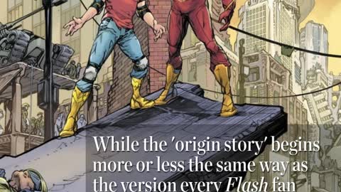 The Future Flash Old Barry Allen Revealed By DC.....