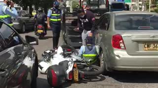 Denuncian nueva agresión a agentes de tránsito en Bucaramanga