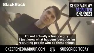 BlackRock Software Engineer "Serge Varlay" Caught in Undercover Sting - James Okeefe