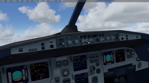 P3D Delta Airlines A321 ATL IAH Taxi takeoff