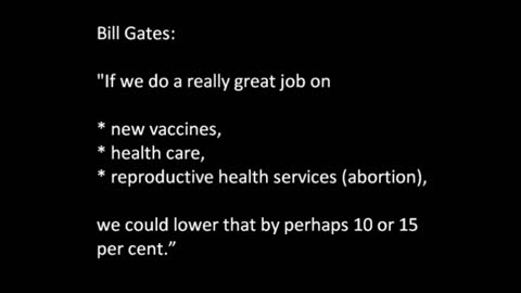 Bill gates Ted talk ..what is he saying? Fact check the fact checkers