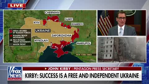 The Pentagon's John Kirby Says That The Ukraine Crisis "Could Drag Out For Weeks Or Months"