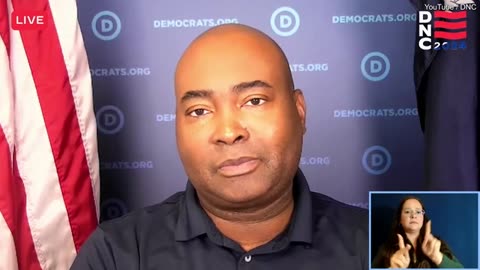 DNC Chair Jaime Harrison says he's 'emotional' about Biden's