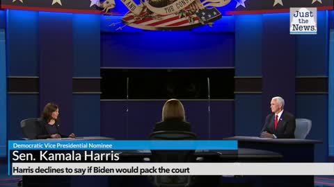 Harris declines to say if Biden would pack the Supreme Court