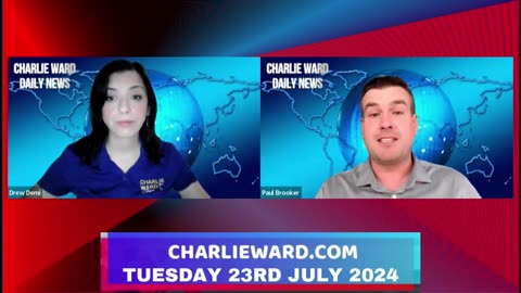 CHARLIE WARD DAILY NEWS WITH PAUL BROOKER & DREW DEMI - TUESDAY