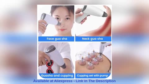 ⭐️ Electric Vacuum Cupping Machine Therapy Set Anticellulite Massager Chinese Medicine Physiotherapy