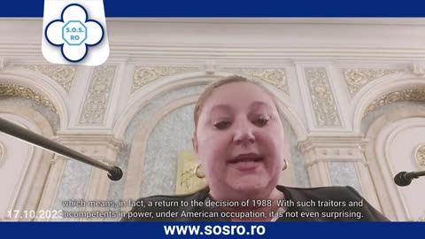 2023 10 17 - Political Declaration of Diana Iovanovici-Sosoaca - English Subtitles