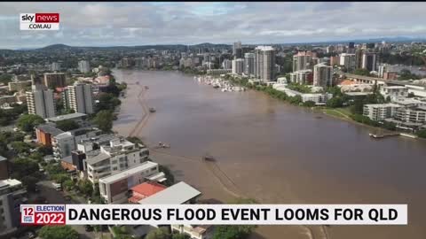 9 may 2022 MSM 5 rain event flood predicted for Queensland. Resilience testing