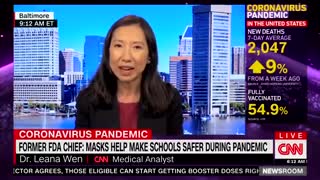 CNN’s Leana Wen Says Children Can Remove Masks If ‘Vaccinated and Tested Every Morning’