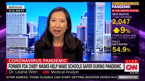 CNN’s Leana Wen Says Children Can Remove Masks If ‘Vaccinated and Tested Every Morning’