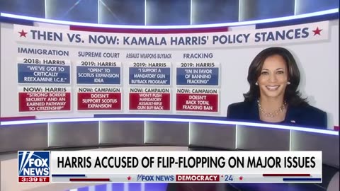 WATCH_ Kamala Harris backtracks on key policy issues