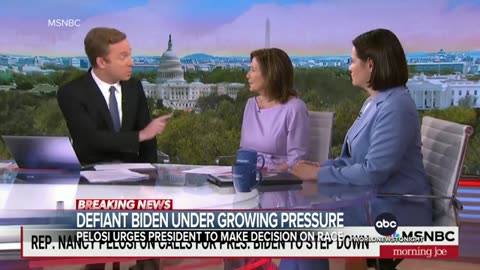 Pelosi says 'time is running short' for Biden to decide if he'll stay in the rac ABC News