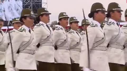 CHILE'S military parade