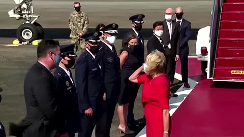 U.S. First Lady arrives in Tokyo for Olympics