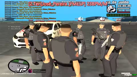 Policia Militar Virtual-PMV Escolta Roupa Nova Parte Dois