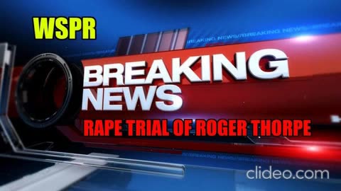 GUIDING LIGHT 1979 WSPR News RAPE TRIAL OF ROGER THORPE segment