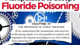 How the Masses were manipulated into accepting Fluoride in our water.