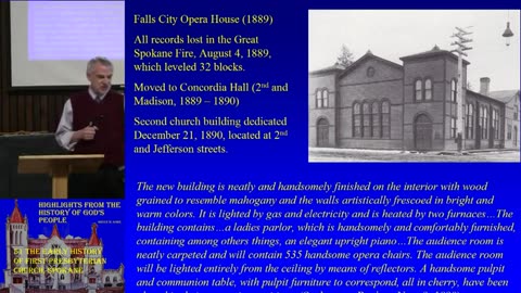 51. The Early History of First Presbyterian Church, Spokane