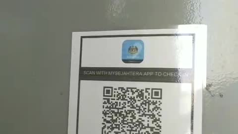 Malaysian Public Toilet QR Scan Code
