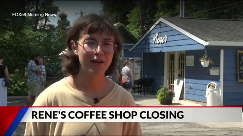 July 14, 2024 - Renee's Coffee Shop in Broad Ripple Closes