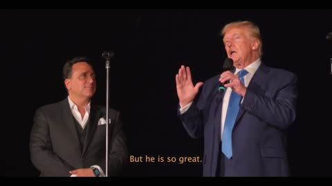 Christopher Macchio Sings for President Trump at Trump Bedminster Golf Course | Part 3