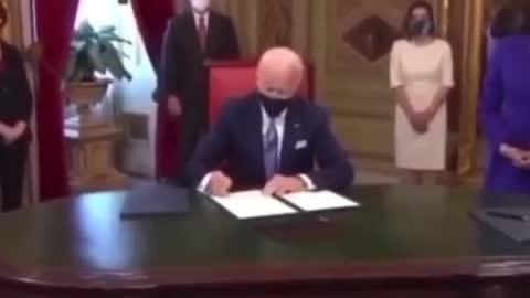 Joe Biden: "What Am I Signing?" Signs It Anyways.. (Executive Order)