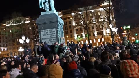 Meeting in memory of those killed in Kemerovo(2)
