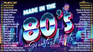 TV RETRO - Best Songs Of 80s Music Hits Greatest Hits 1980s Oldies But Goodies Of All Time 20