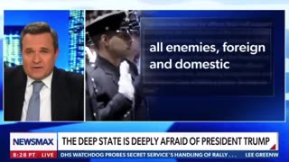 The deep state is deeply afraid of President Trump