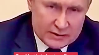 Russian President Vladimir Putin speaks