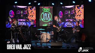 Falling Gracefully Greg Vail Jazz show Campus JAX 2022. Tenor Saxophone Sax Saxophone live jazz