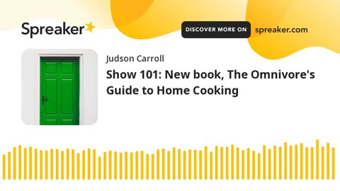 Show 101: New book, The Omnivore's Guide to Home Cooking
