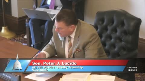 Part 3: Dominion CEO Testifies at Michigan Legislature Hearing, Dec. 15, 2020.