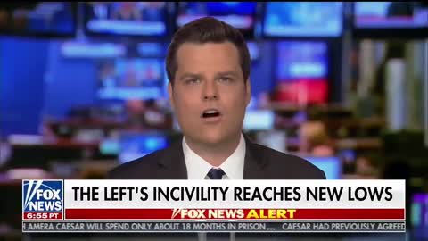 Matt Gaetz tells Hannity he will press charges against leftist who assaulted him