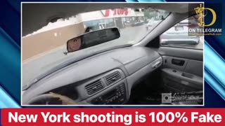 100% Fake NY Shooting?