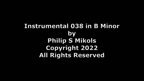 Instrumental 038 in B Minor