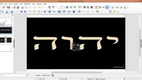 Deep Hebrew encoding of Yahweh