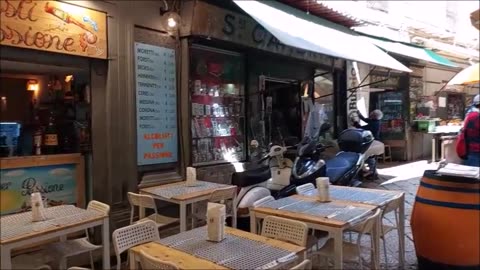 Wandering in Central Market, Palermo, Sicily