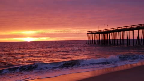 Winter Sunrise in Ocean City, MD