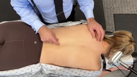 Perfect Pelvic Release *ASMR Relaxing Neck & Back Chiropractic Manual Therapy.