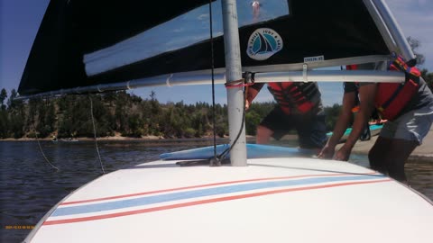 Sunfish sailing 1 Lynx Lake 7/29/24