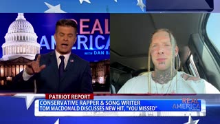 REAL AMERICA -- Dan Ball W/ Tom MacDonald, New Song On Attempt On Trump's Life, 7/24/24