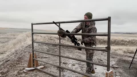 Precision Rifle Practice/ Cattle Gate At Rock Lake/ RLRR Jan 2021