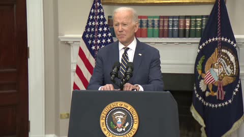 Biden: "Russia would pay a severe price if they used chemical weapons."
